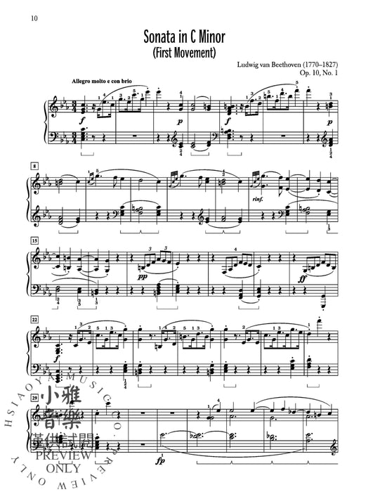 Audition Repertoire for the Advancing Pianist, Book 4 Two Stylistically Balanced and Technically Diverse Programs | 小雅音樂 Hsiaoya Music