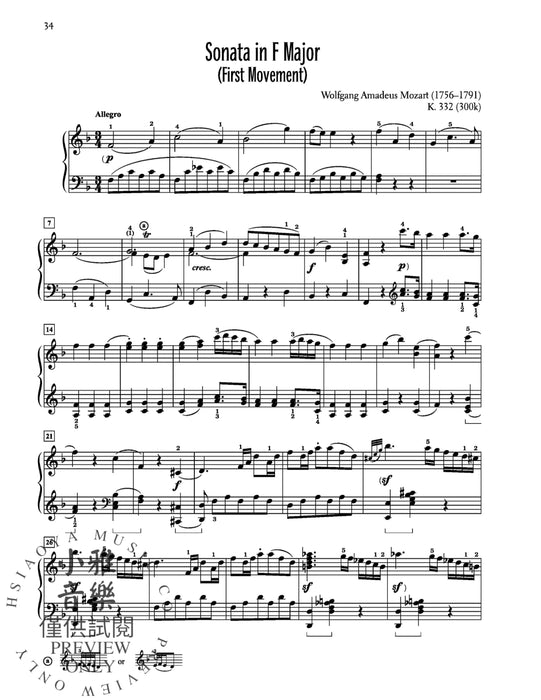 Audition Repertoire for the Advancing Pianist, Book 4 Two Stylistically Balanced and Technically Diverse Programs | 小雅音樂 Hsiaoya Music