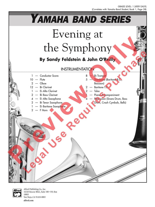 Evening at the Symphony 交響曲 總譜 | 小雅音樂 Hsiaoya Music