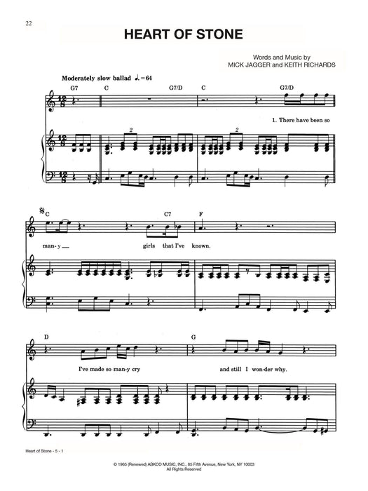 The Rolling Stones: Sheet Music Anthology | 小雅音樂 Hsiaoya Music