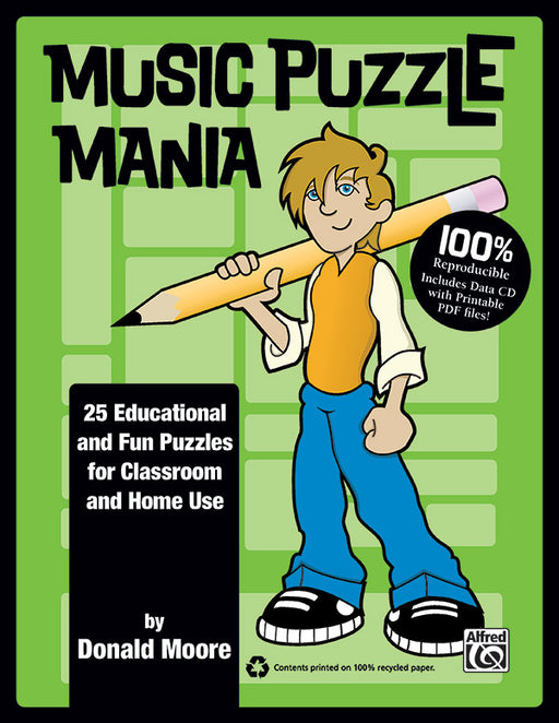 Music Puzzle Mania 25 Educational and Fun Puzzles for Classroom and Home Use | 小雅音樂 Hsiaoya Music