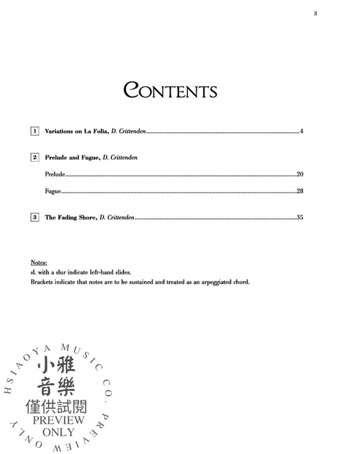 Quartets for Guitar: Three Intermediate Works 四重奏 吉他 | 小雅音樂 Hsiaoya Music