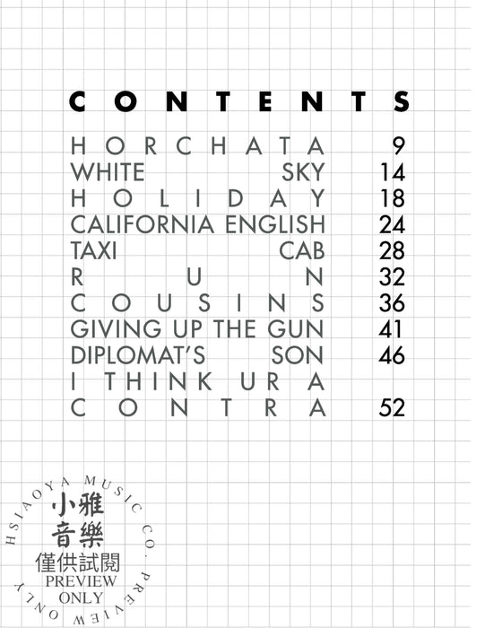 Vampire Weekend: Contra | 小雅音樂 Hsiaoya Music