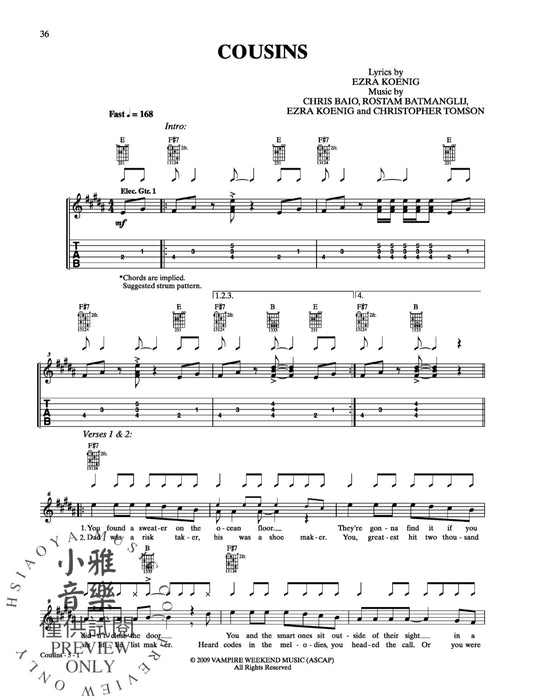 Vampire Weekend: Contra | 小雅音樂 Hsiaoya Music