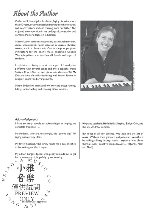 The Total Classical Pianist A Fun and Comprehensive Overview of Classical Piano Playing 古典 鋼琴奏法 | 小雅音樂 Hsiaoya Music