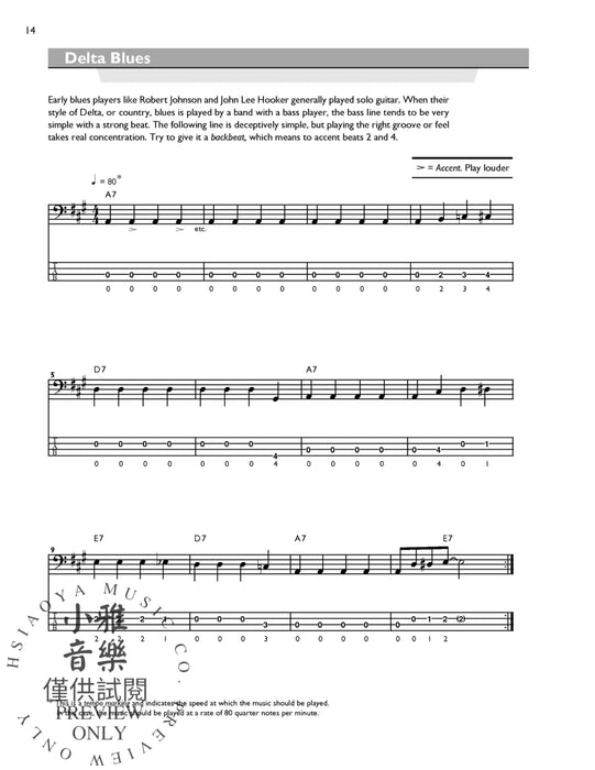 Bass Line Encyclopedia Over 100 Bass Lines in All Styles | 小雅音樂 Hsiaoya Music