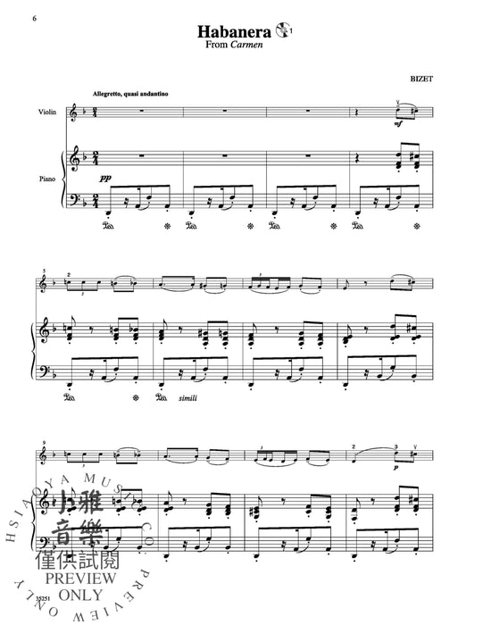 Beautiful Operatic Melodies for Violin 歌劇 小提琴 | 小雅音樂 Hsiaoya Music