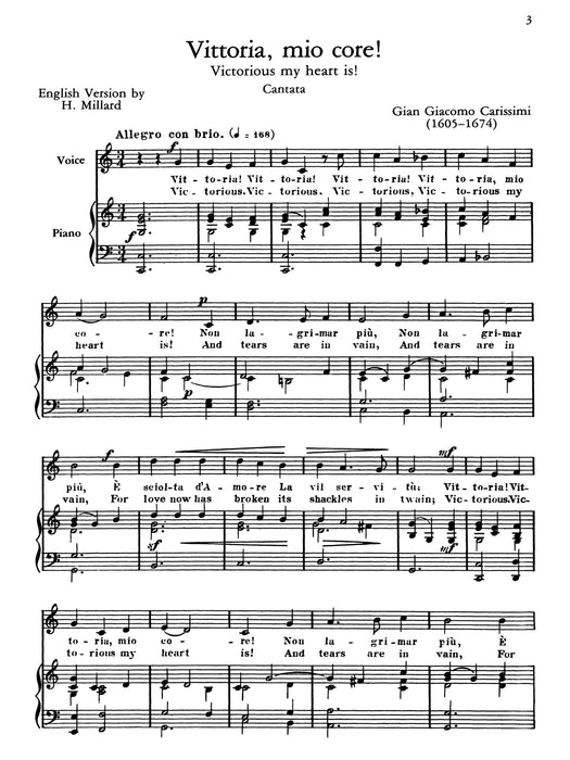 Anthology of Italian Songs of the 17th and 18th Centuries, Book 1 | 小雅音樂 Hsiaoya Music