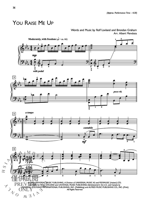 Popular Performer: Weddings The Most Requested Pop Selections Arranged for Wedding Ceremonies | 小雅音樂 Hsiaoya Music