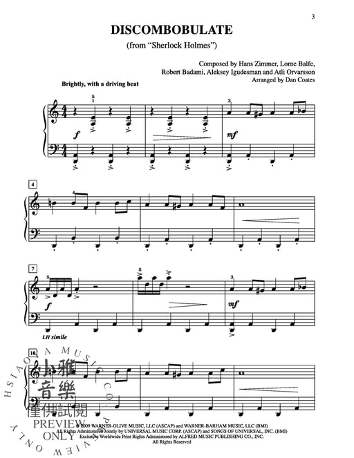 Discombobulate (from the Motion Picture Sherlock Holmes) | 小雅音樂 Hsiaoya Music