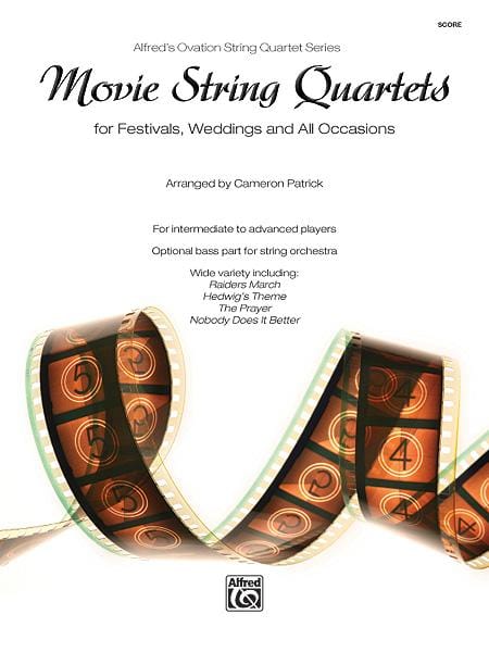 Movie String Quartets for Festivals, Weddings, and All Occasions 弦樂 四重奏 總譜 | 小雅音樂 Hsiaoya Music