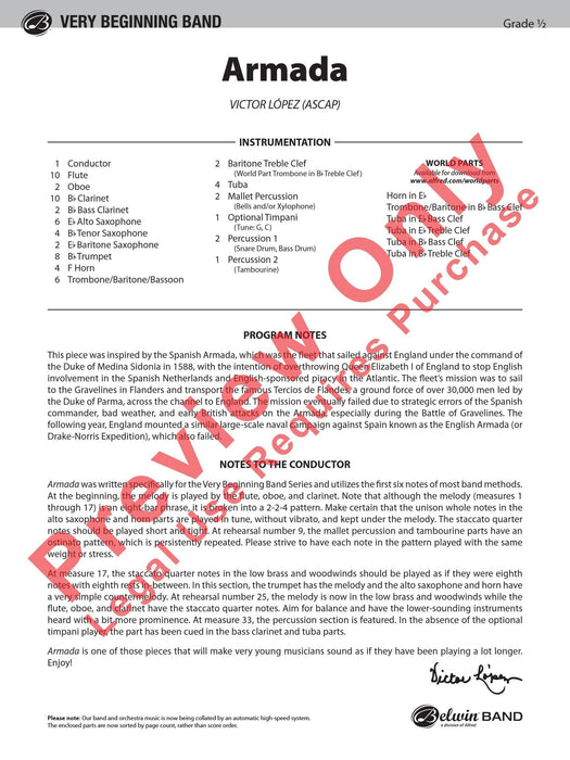 Armada 總譜 | 小雅音樂 Hsiaoya Music