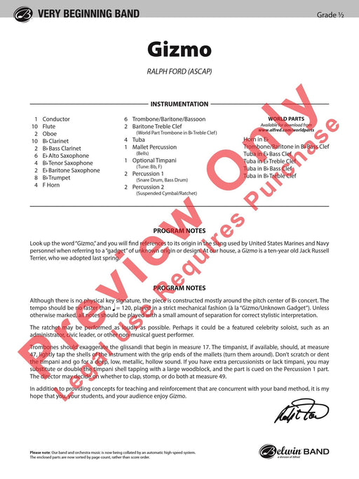 Gizmo 總譜 | 小雅音樂 Hsiaoya Music