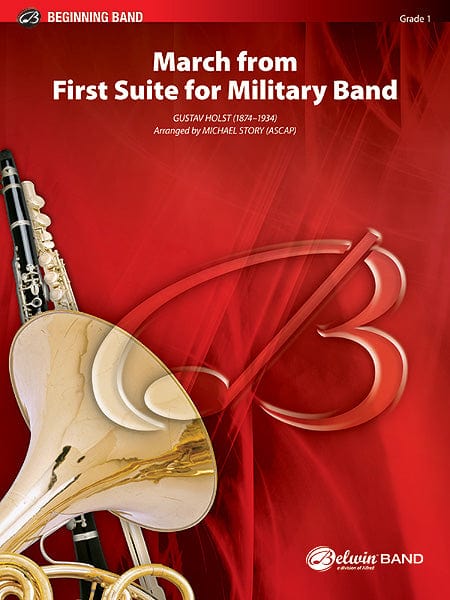 March from First Suite for Military Band 霍爾斯特,古斯塔夫 進行曲 組曲 軍樂隊 總譜 | 小雅音樂 Hsiaoya Music