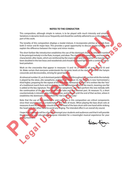 Andalucía 總譜 | 小雅音樂 Hsiaoya Music