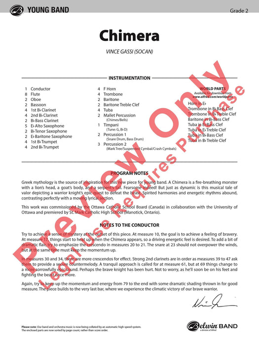 Chimera (Ki-meer'-uh) | 小雅音樂 Hsiaoya Music