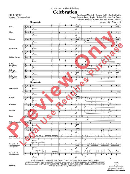 Celebration As performed by Kool & The Gang 總譜 | 小雅音樂 Hsiaoya Music