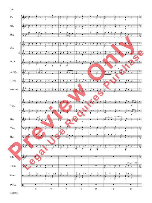 Selections from Leroy Anderson's Irish Suite 組曲 總譜 | 小雅音樂 Hsiaoya Music