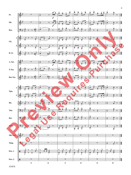 Selections from Leroy Anderson's Irish Suite 組曲 總譜 | 小雅音樂 Hsiaoya Music