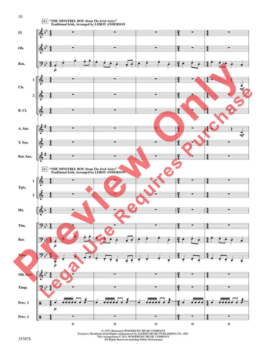 Selections from Leroy Anderson's Irish Suite 組曲 | 小雅音樂 Hsiaoya Music