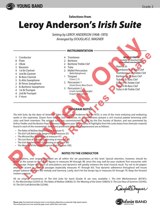 Selections from Leroy Anderson's Irish Suite 組曲 | 小雅音樂 Hsiaoya Music