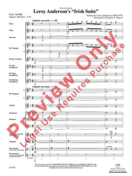 Selections from Leroy Anderson's Irish Suite 組曲 | 小雅音樂 Hsiaoya Music