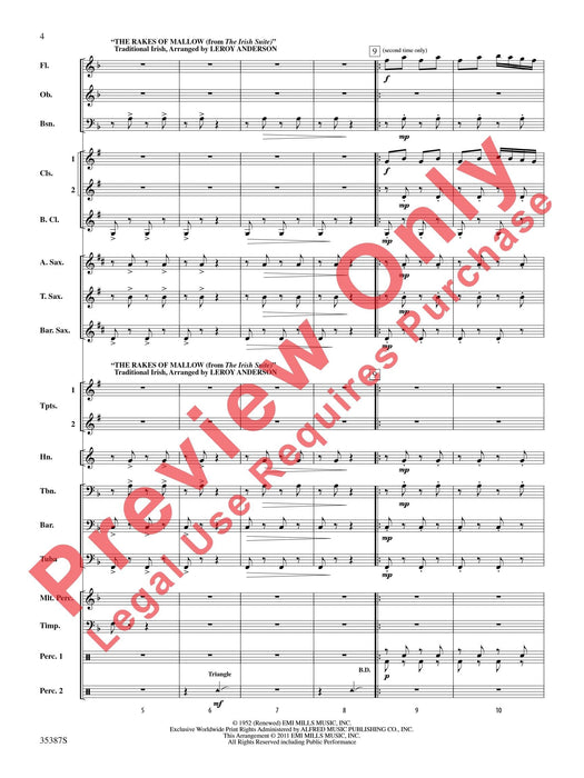 Selections from Leroy Anderson's Irish Suite 組曲 | 小雅音樂 Hsiaoya Music