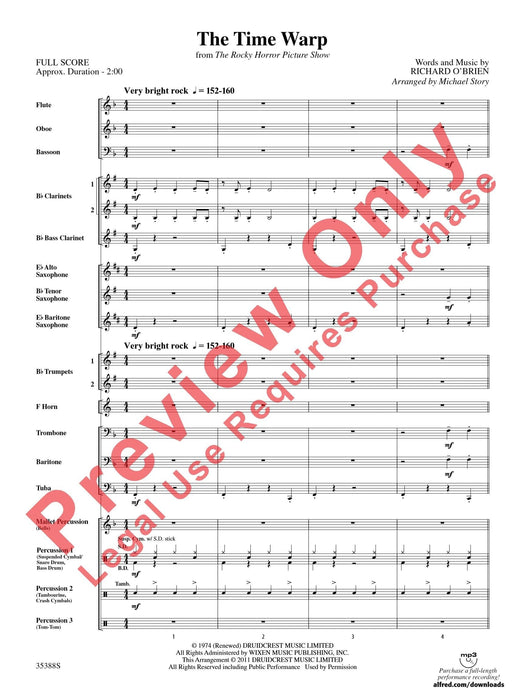 The Time Warp (from The Rocky Horror Picture Show) 總譜 | 小雅音樂 Hsiaoya Music