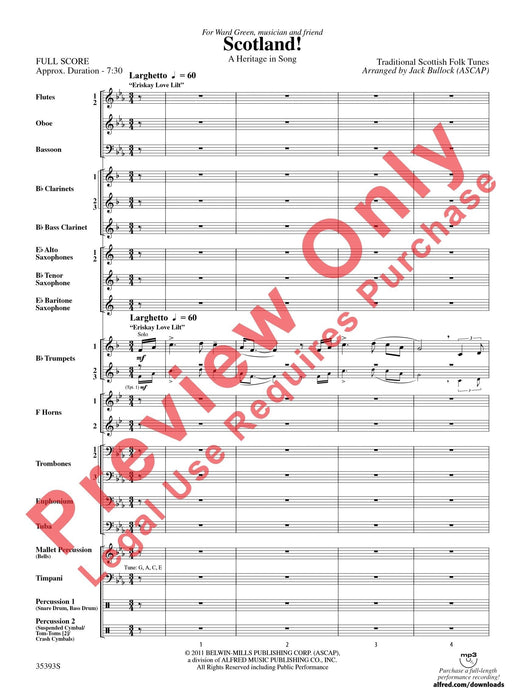 Scotland! A Heritage in Song 總譜 | 小雅音樂 Hsiaoya Music