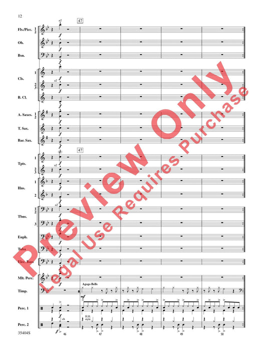 Maynard Madness Featuring: Coconut Champagne / Gonna Fly Now (Theme from Rocky) 主題 總譜 | 小雅音樂 Hsiaoya Music