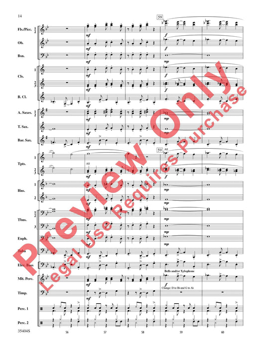 Maynard Madness Featuring: Coconut Champagne / Gonna Fly Now (Theme from Rocky) 主題 總譜 | 小雅音樂 Hsiaoya Music