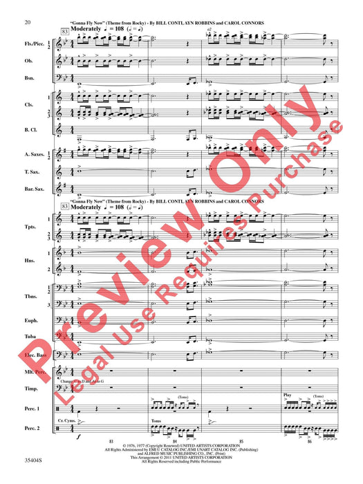 Maynard Madness Featuring: Coconut Champagne / Gonna Fly Now (Theme from Rocky) 主題 總譜 | 小雅音樂 Hsiaoya Music