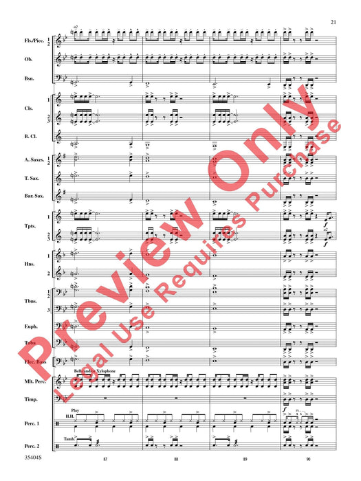 Maynard Madness Featuring: Coconut Champagne / Gonna Fly Now (Theme from Rocky) 主題 總譜 | 小雅音樂 Hsiaoya Music