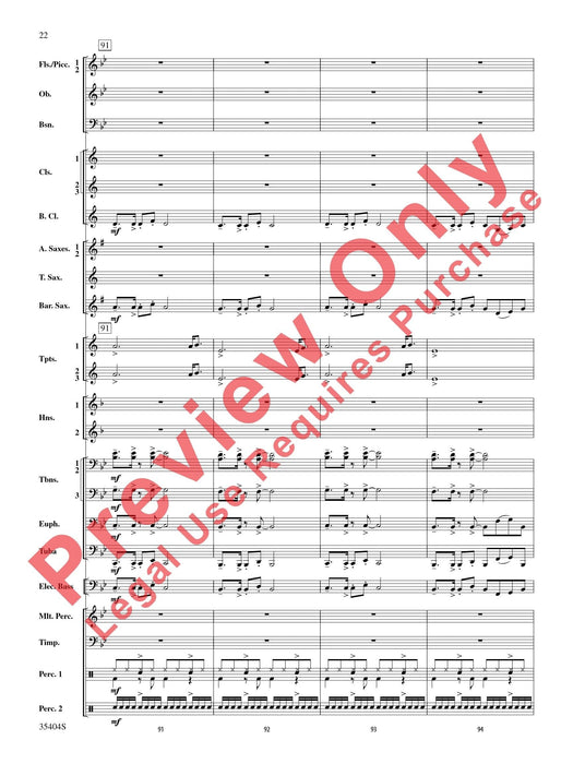 Maynard Madness Featuring: Coconut Champagne / Gonna Fly Now (Theme from Rocky) 主題 總譜 | 小雅音樂 Hsiaoya Music