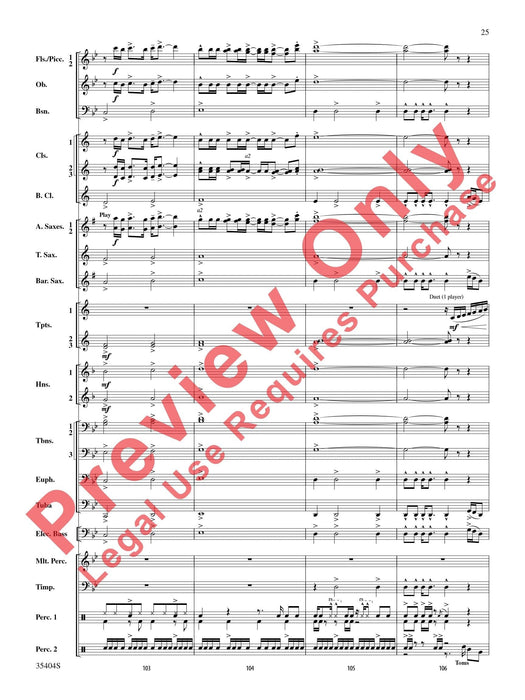 Maynard Madness Featuring: Coconut Champagne / Gonna Fly Now (Theme from Rocky) 主題 總譜 | 小雅音樂 Hsiaoya Music