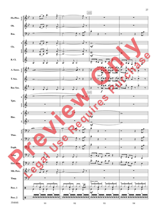 Maynard Madness Featuring: Coconut Champagne / Gonna Fly Now (Theme from Rocky) 主題 總譜 | 小雅音樂 Hsiaoya Music