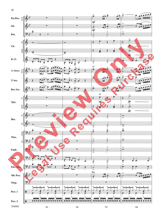 Maynard Madness Featuring: Coconut Champagne / Gonna Fly Now (Theme from Rocky) 主題 總譜 | 小雅音樂 Hsiaoya Music