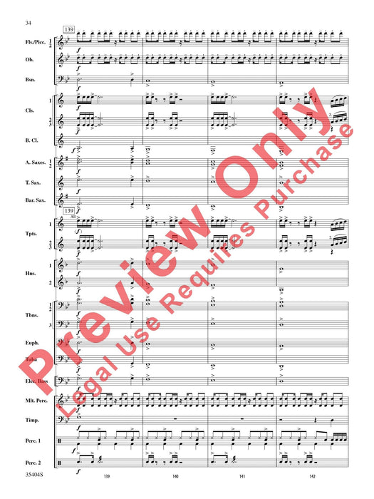 Maynard Madness Featuring: Coconut Champagne / Gonna Fly Now (Theme from Rocky) 主題 總譜 | 小雅音樂 Hsiaoya Music