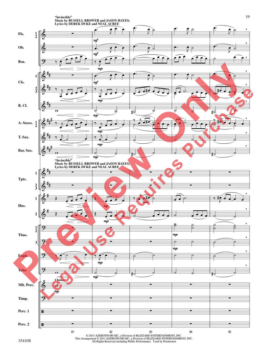 World of Warcraft, Suite from Featuring: Wrath of the Lich King / Invincible / Lion's Pride 組曲 | 小雅音樂 Hsiaoya Music