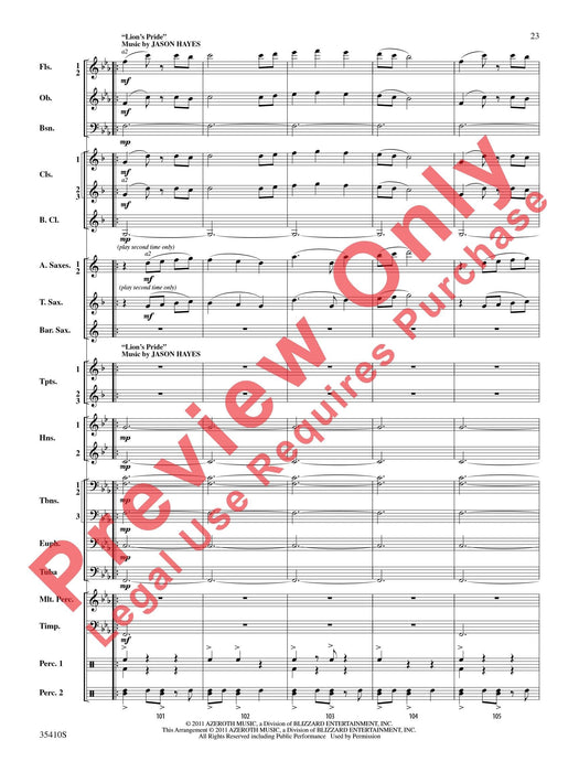 World of Warcraft, Suite from Featuring: Wrath of the Lich King / Invincible / Lion's Pride 組曲 | 小雅音樂 Hsiaoya Music