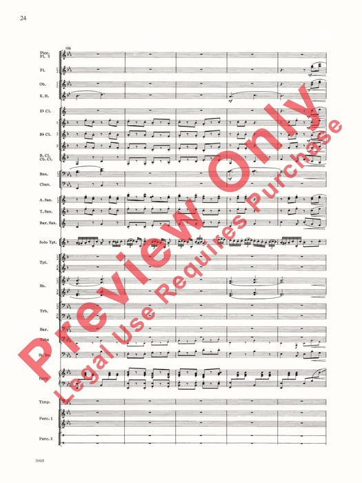 Le Carnaval de Venise For Wynton Marsalis (Trumpet Solo with Band) 狂歡節 小號 獨奏 總譜 | 小雅音樂 Hsiaoya Music