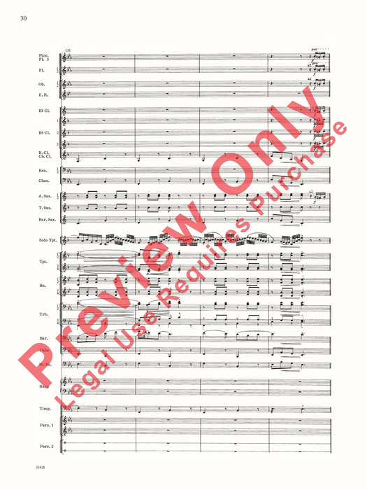 Le Carnaval de Venise For Wynton Marsalis (Trumpet Solo with Band) 狂歡節 小號 獨奏 總譜 | 小雅音樂 Hsiaoya Music