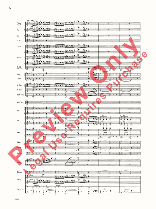 Le Carnaval de Venise For Wynton Marsalis (Trumpet Solo with Band) 狂歡節 小號 獨奏 總譜 | 小雅音樂 Hsiaoya Music