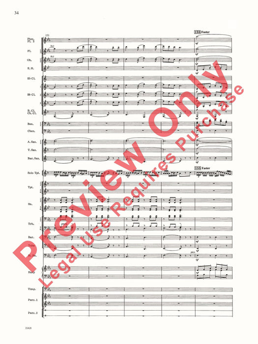 Le Carnaval de Venise For Wynton Marsalis (Trumpet Solo with Band) 狂歡節 小號 獨奏 總譜 | 小雅音樂 Hsiaoya Music