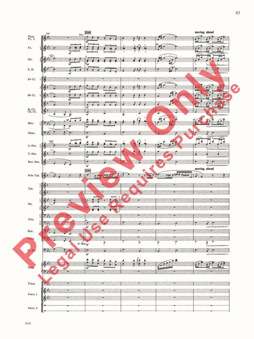 Le Carnaval de Venise For Wynton Marsalis (Trumpet Solo with Band) 狂歡節 小號 獨奏 總譜 | 小雅音樂 Hsiaoya Music
