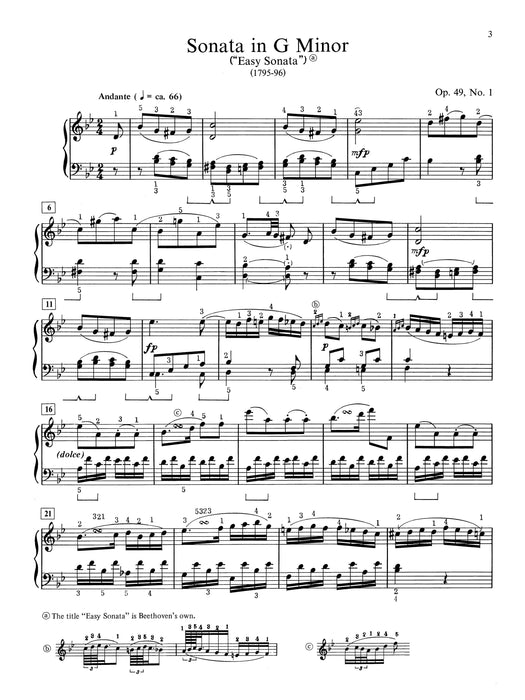 Beethoven: 2 Sonatas, Opus 49 貝多芬 奏鳴曲 作品 | 小雅音樂 Hsiaoya Music