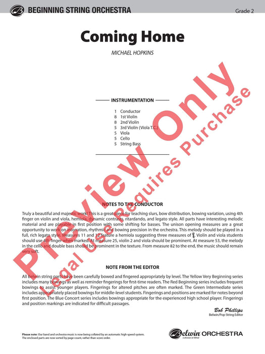 Coming Home 總譜 | 小雅音樂 Hsiaoya Music