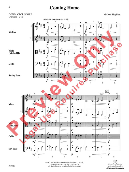 Coming Home 總譜 | 小雅音樂 Hsiaoya Music