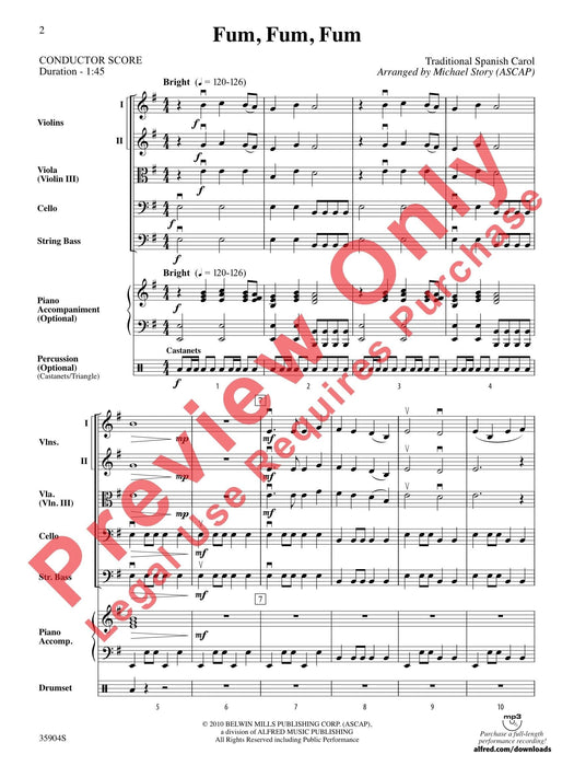 Fum, Fum, Fum 總譜 | 小雅音樂 Hsiaoya Music