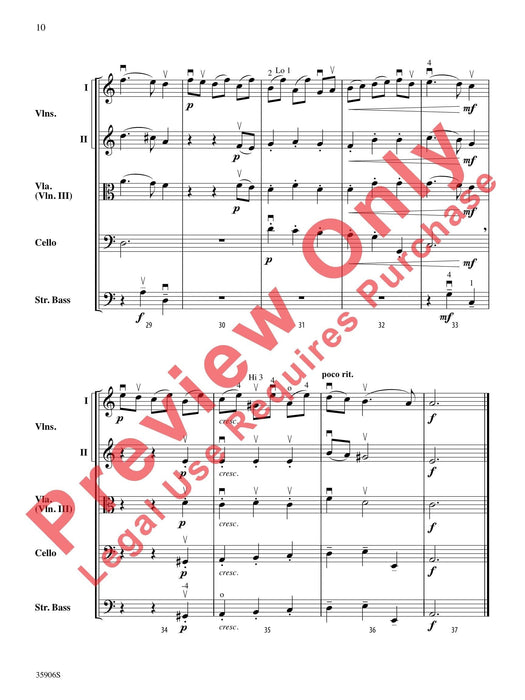 Two Baroque Dances Bourrée and Rondino 巴洛克舞曲 總譜 | 小雅音樂 Hsiaoya Music